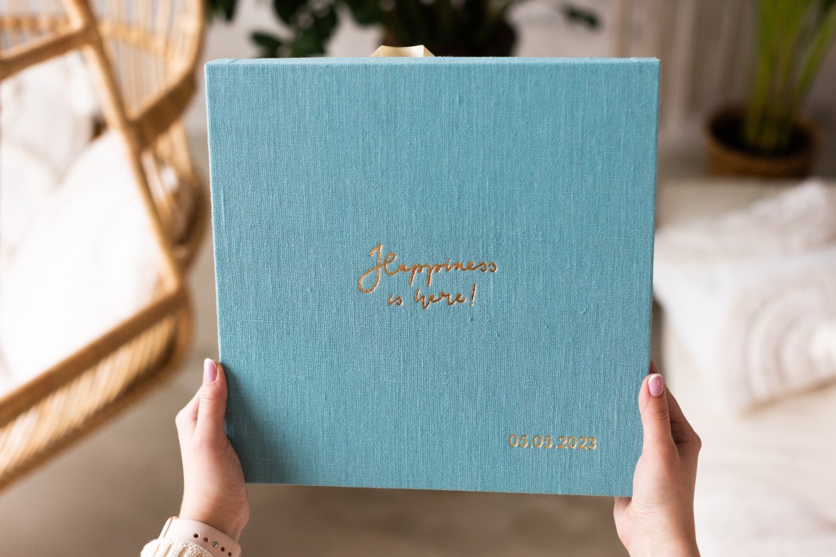 Album Lid Box - Matching Colour