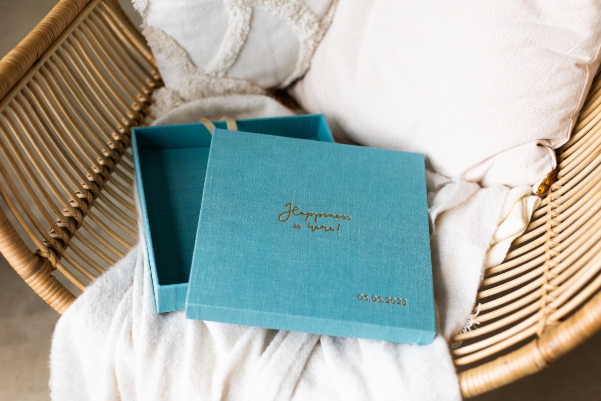 Album Lid Box - Matching Colour