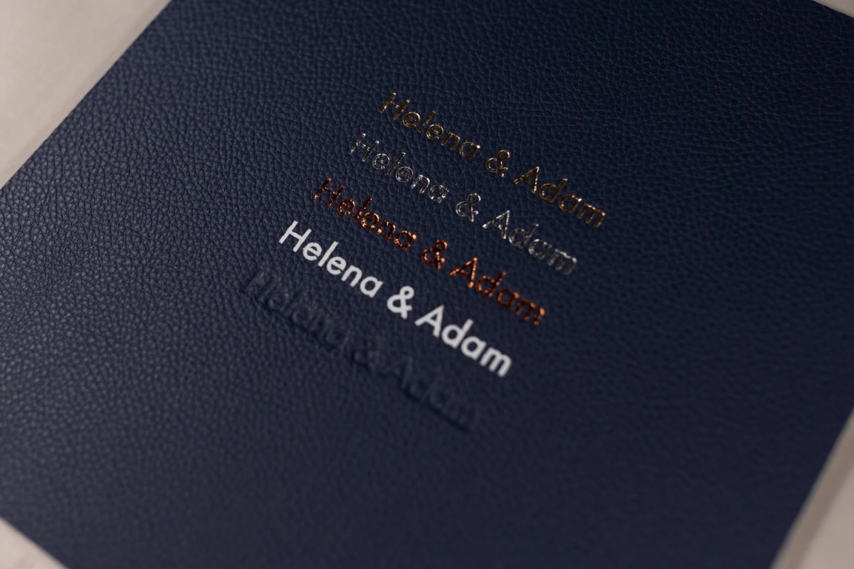Genuine Leather Embossing Examples