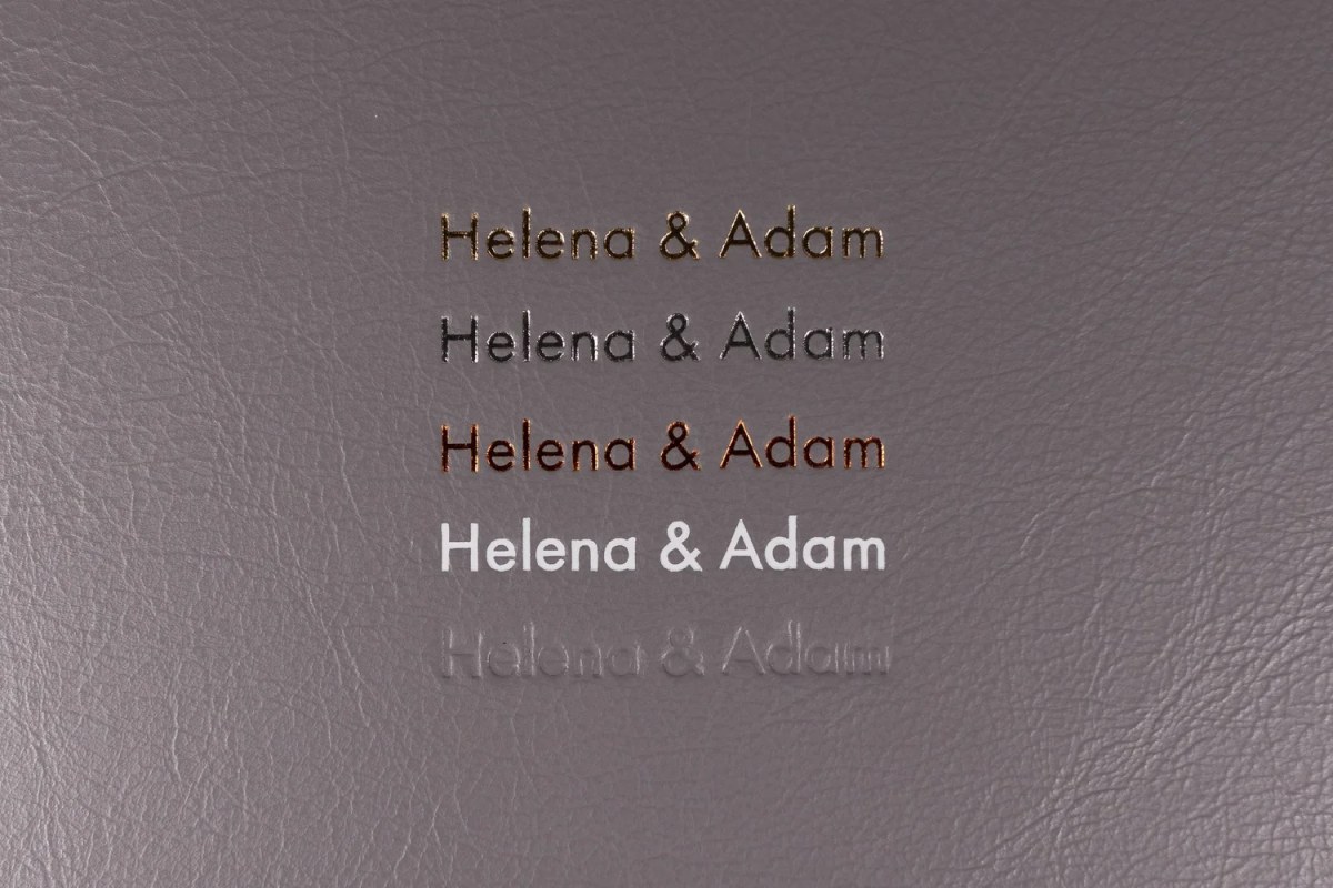 Genuine Leather Embossing Examples