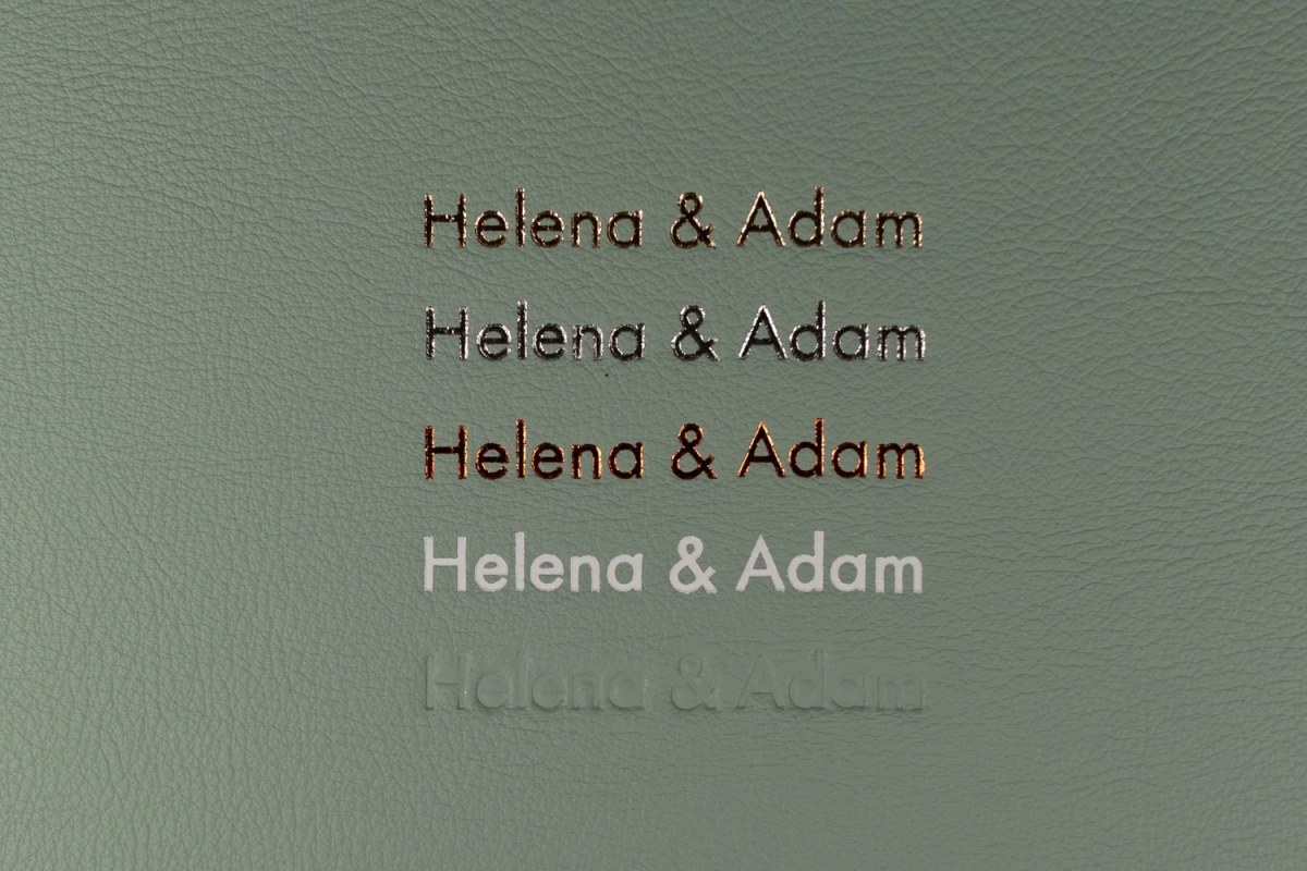 Genuine Leather Embossing Examples
