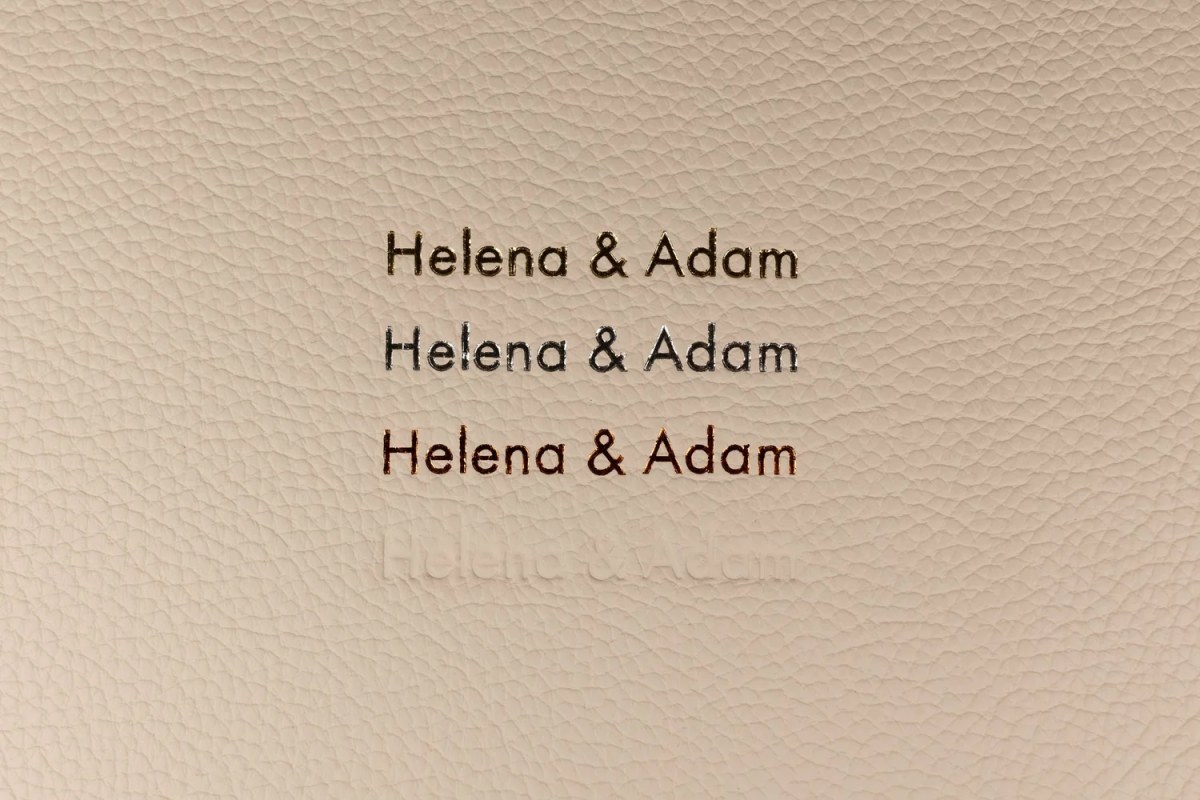 Genuine Leather Embossing Examples