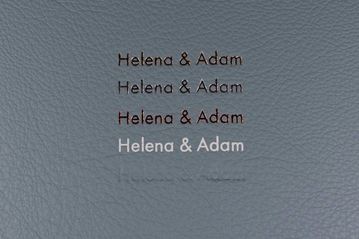 Genuine Leather Embossing Examples