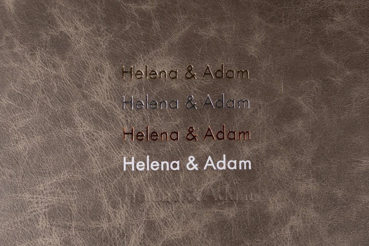 Genuine Leather Embossing Examples
