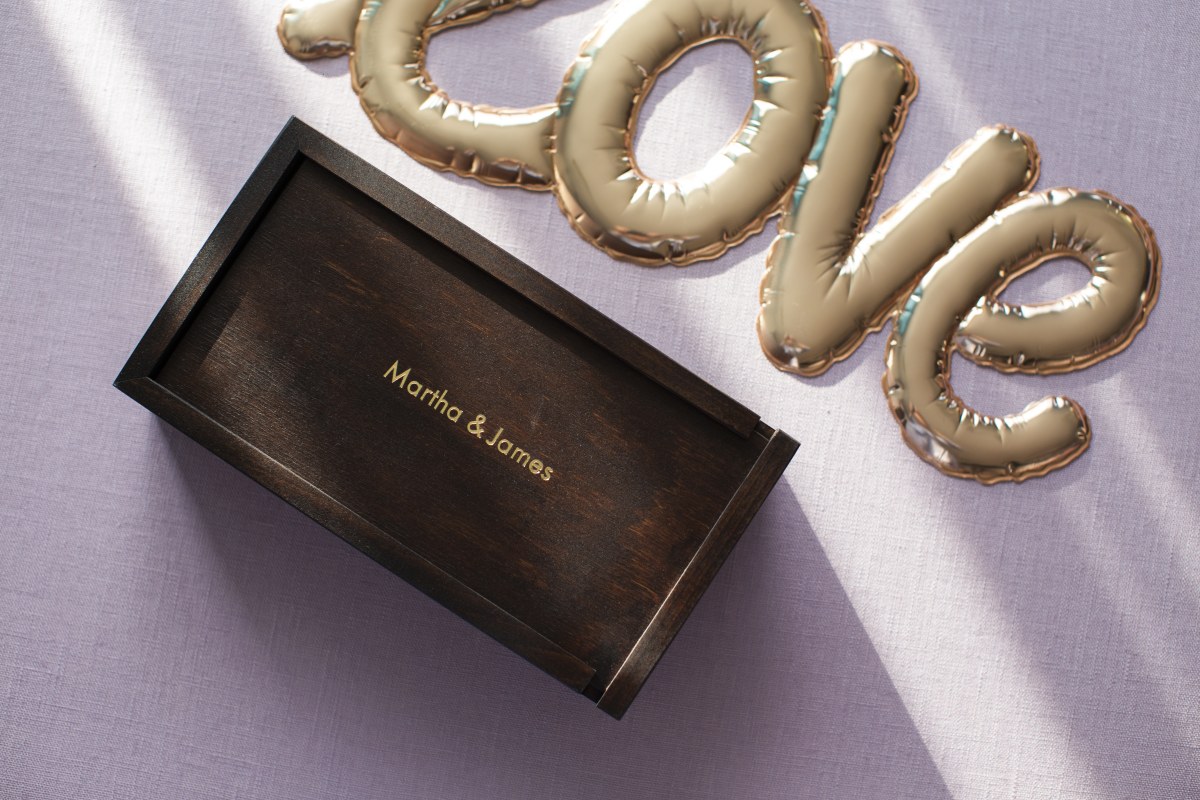 Wooden Print Box