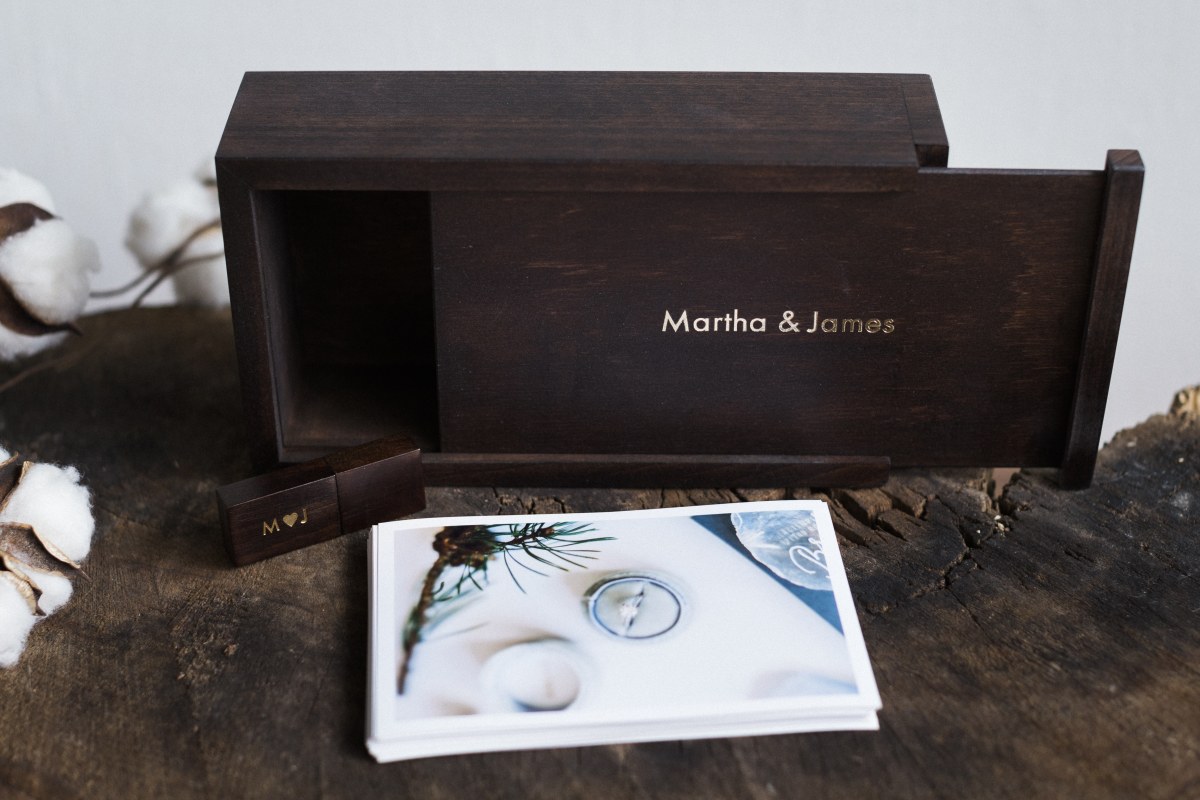 Wooden Print Box