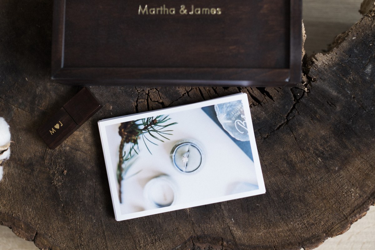 Wooden Print Box