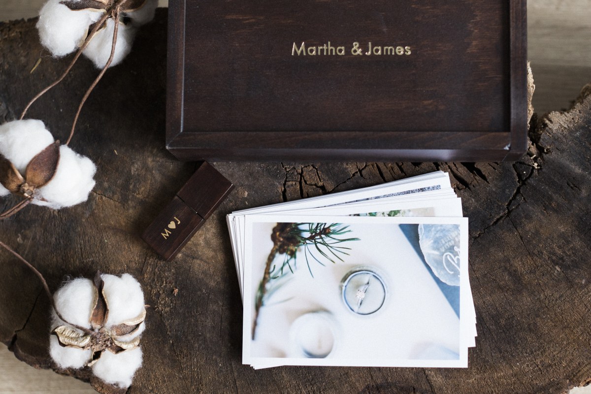 Wooden Print Box