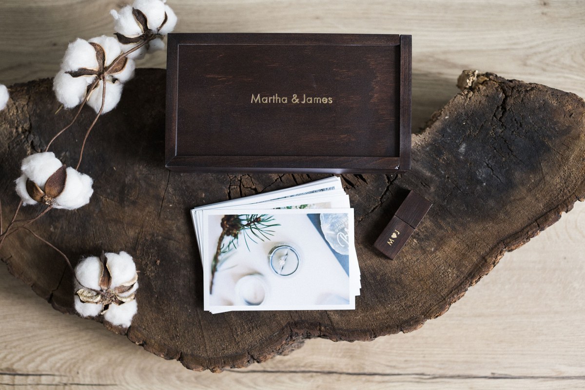 Wooden Print Box