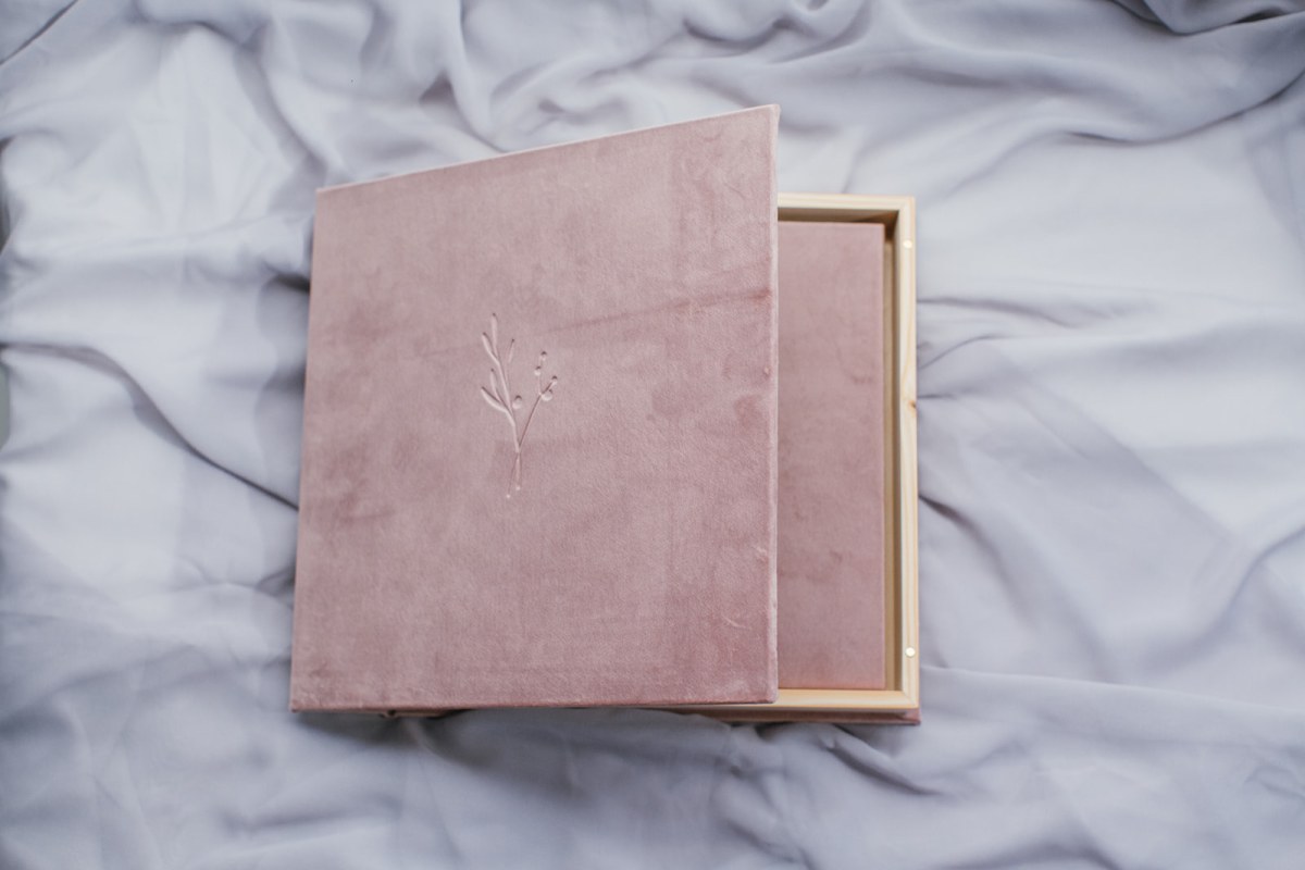 Wood & Fabric Album Box