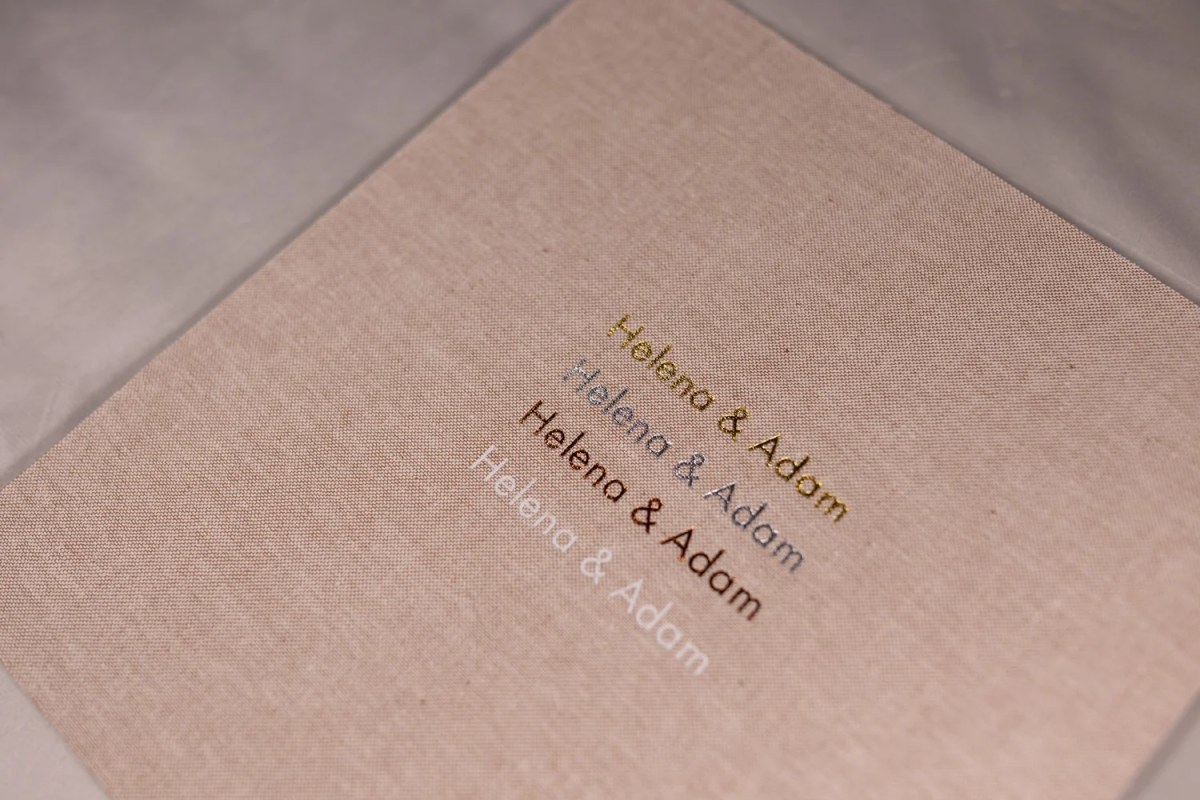 Natural / Lux Linen Embossing Examples