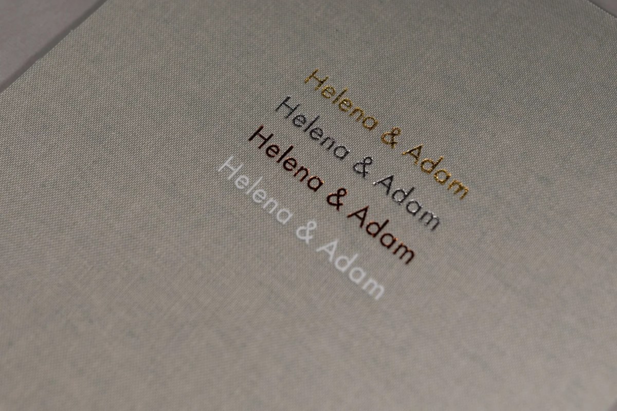 Natural / Lux Linen Embossing Examples