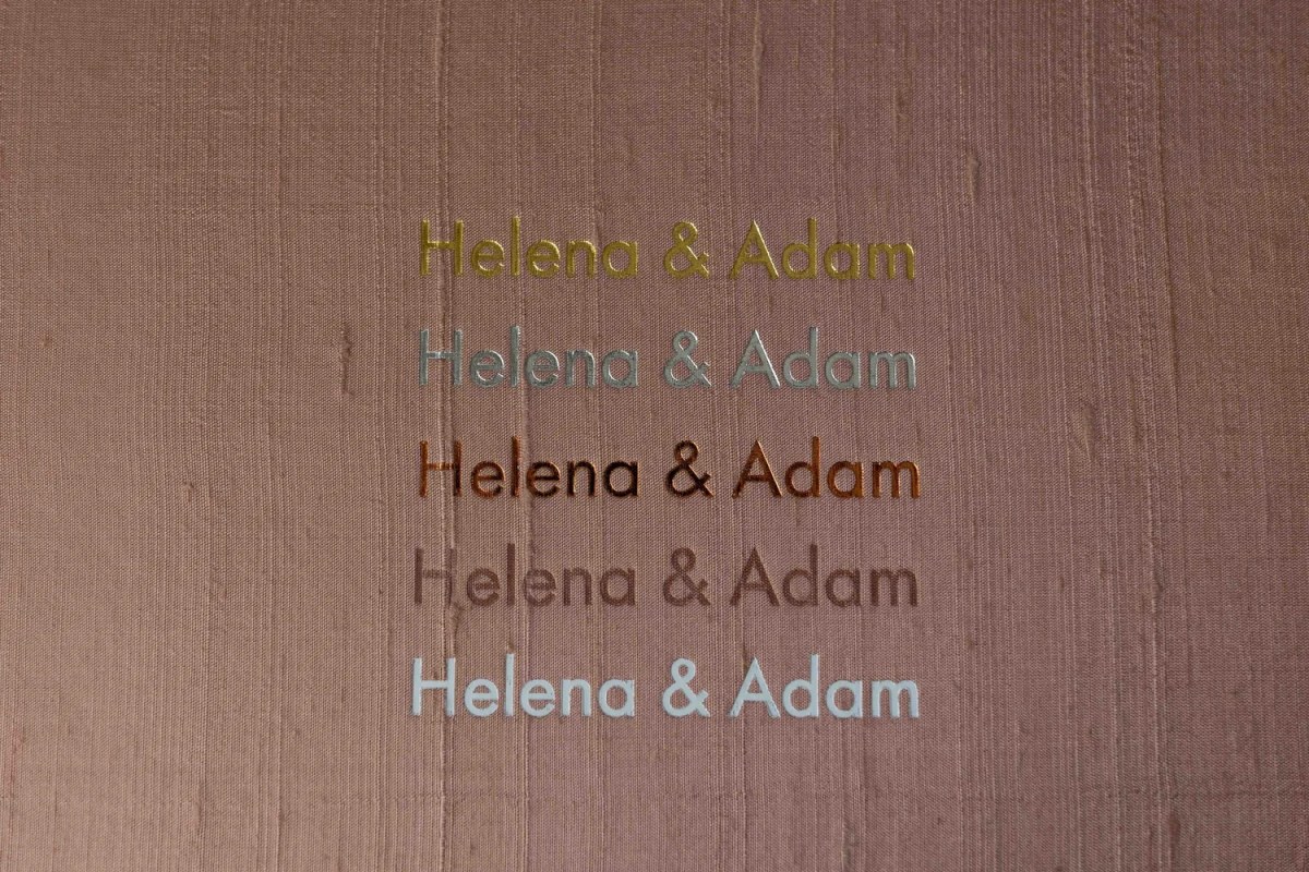 Premium Silk Embossing Examples