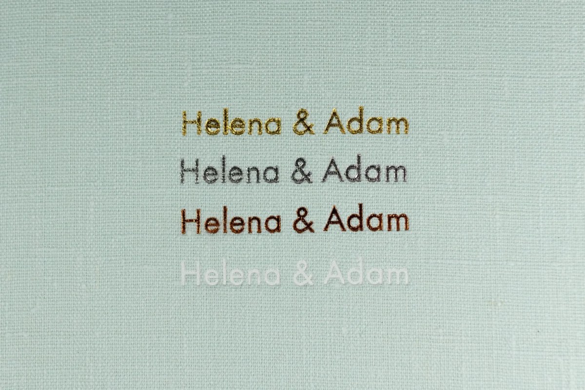 Premium Pastel Linen Embossing Examples