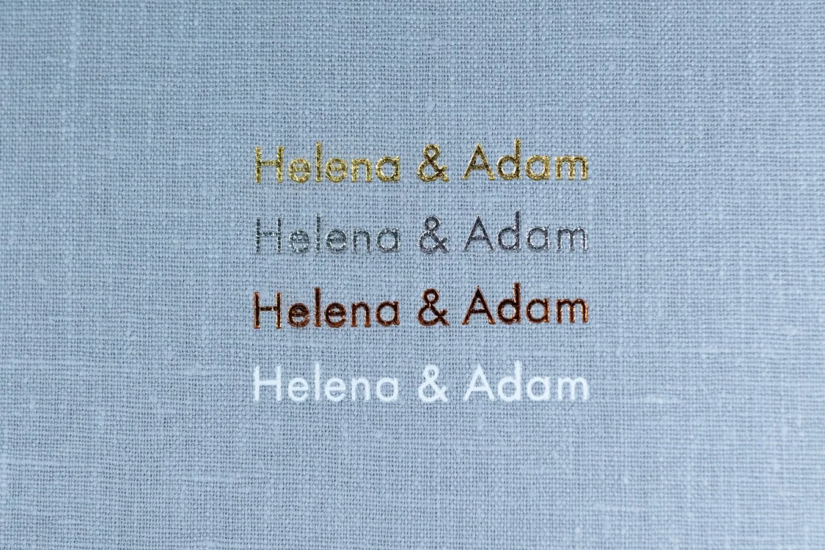 Premium Pastel Linen Embossing Examples