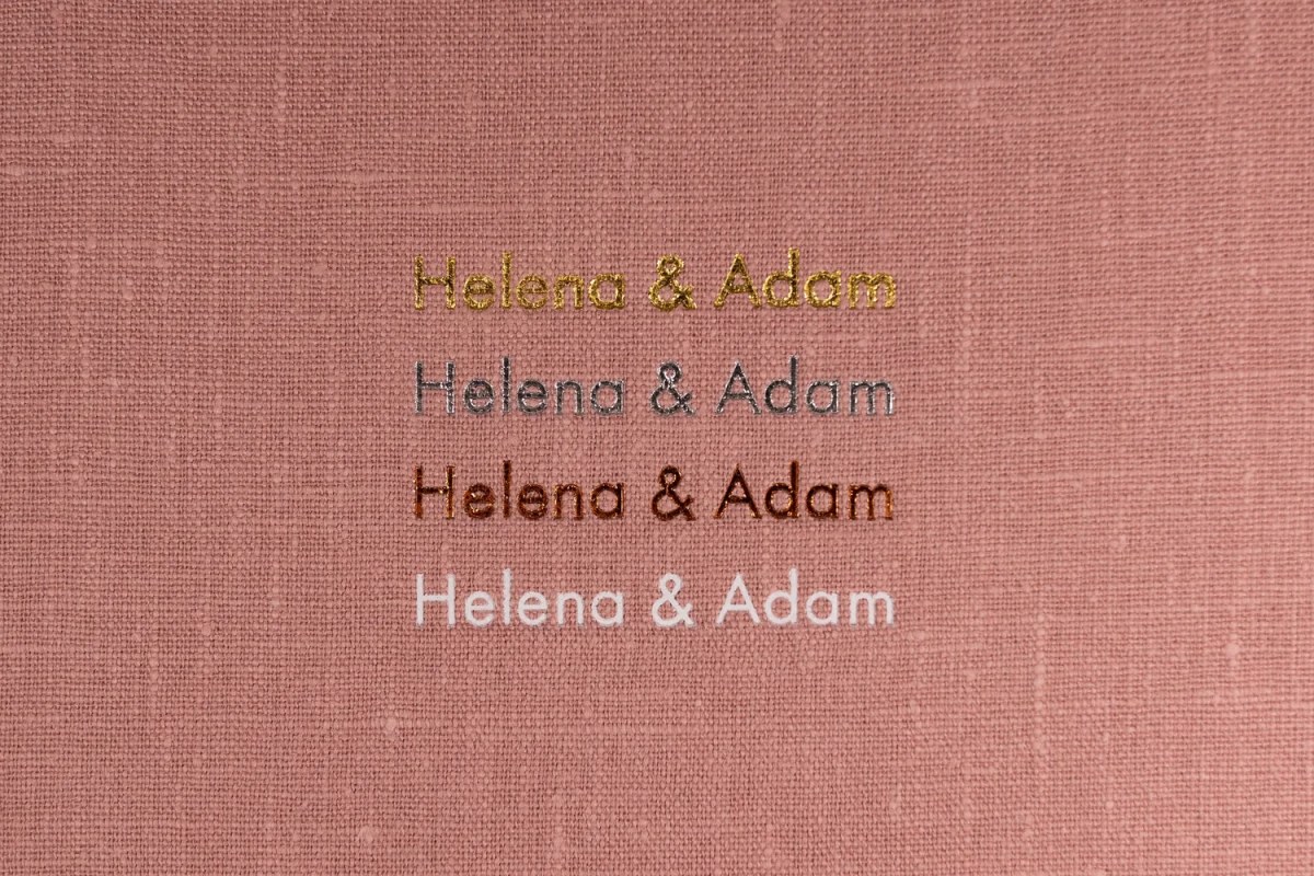 Premium Pastel Linen Embossing Examples