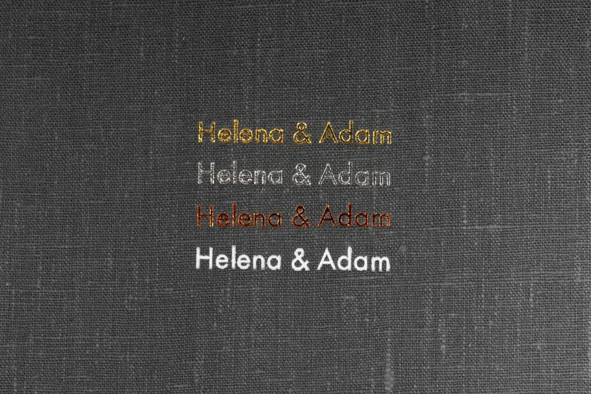 Premium Pastel Linen Embossing Examples