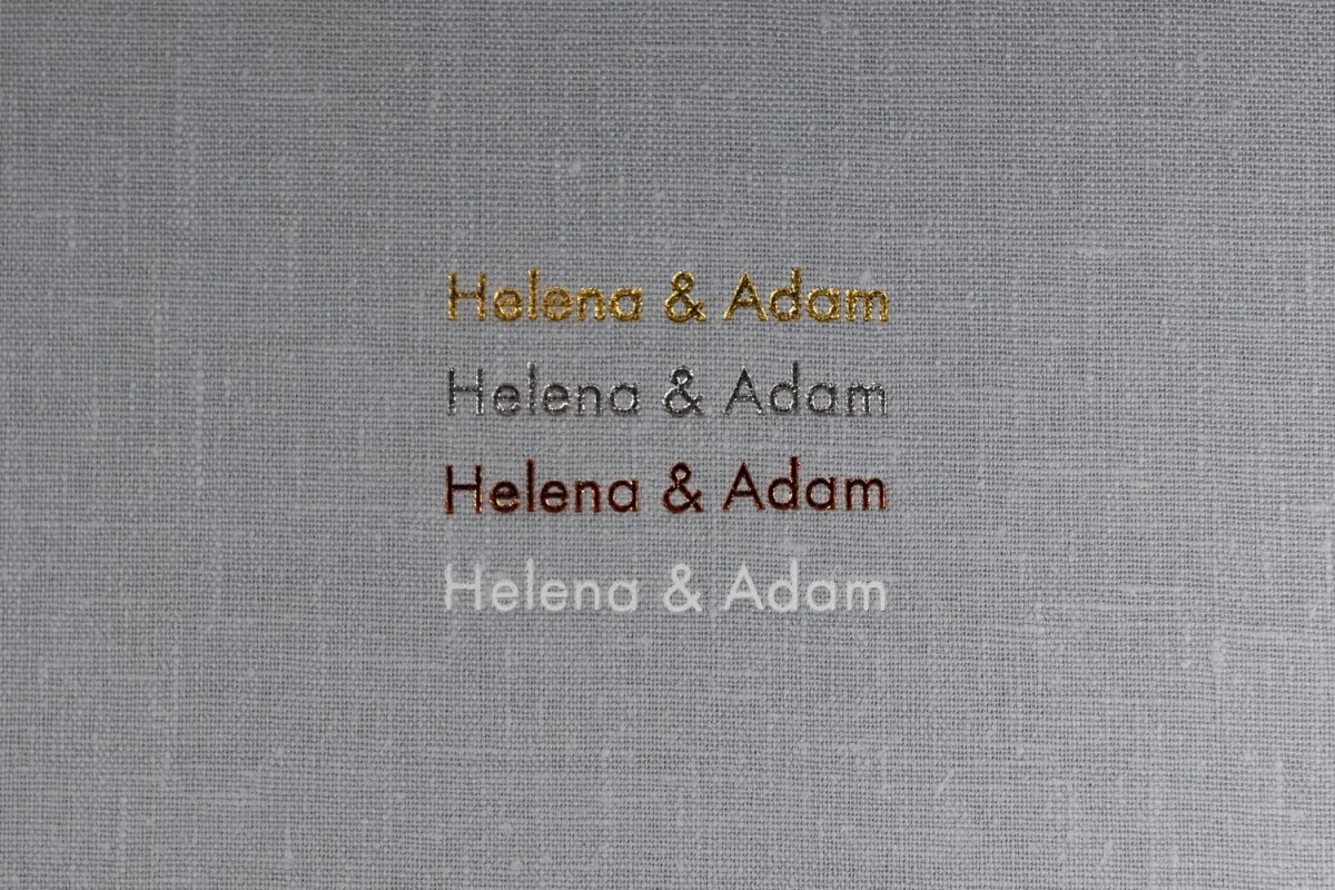 Premium Pastel Linen Embossing Examples