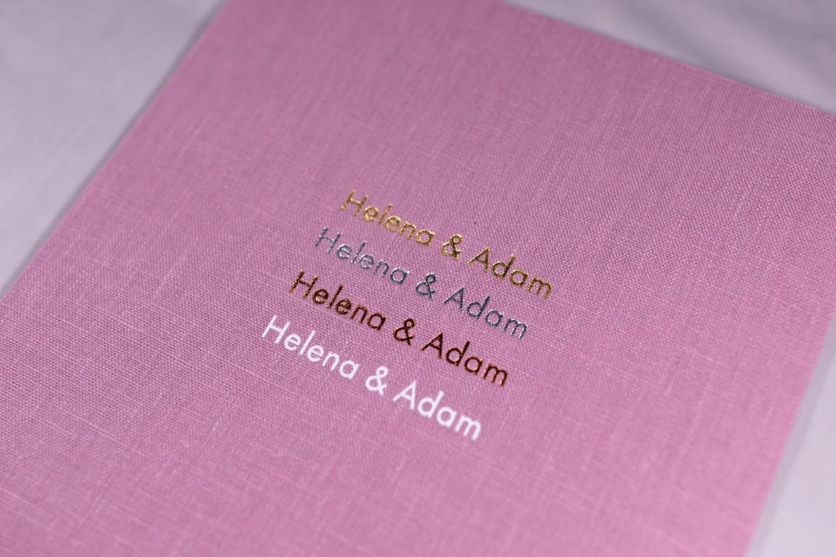Premium Pastel Linen Embossing Examples