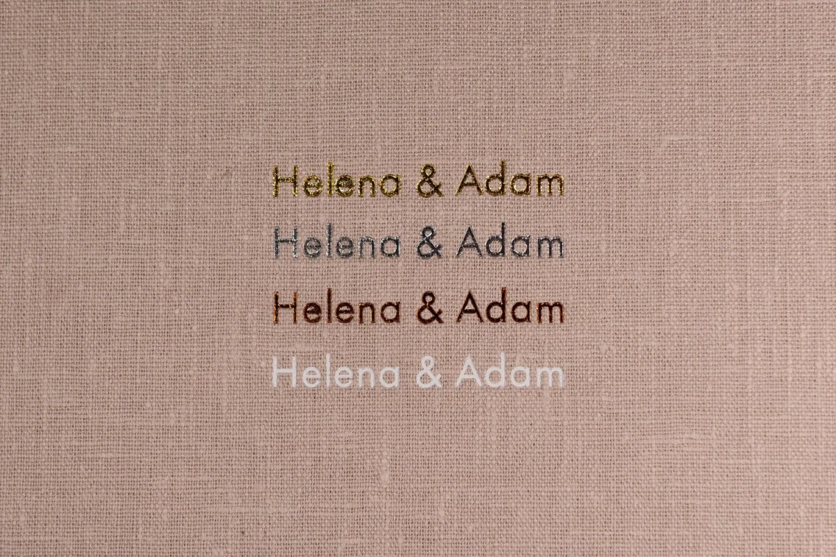 Premium Pastel Linen Embossing Examples