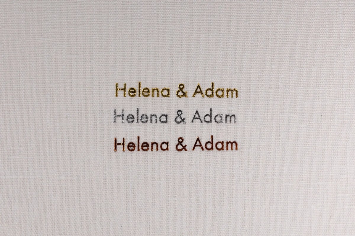 Premium Pastel Linen Embossing Examples