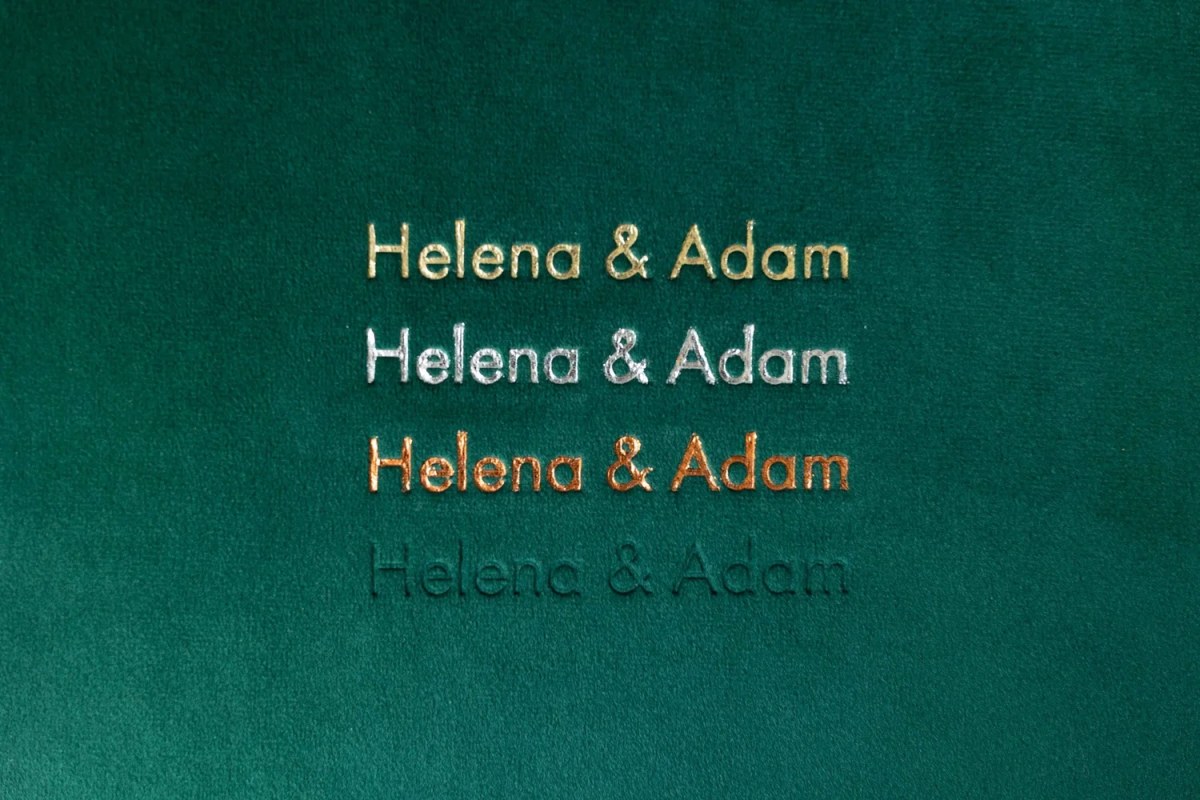 Premium Velvet Embossing Examples