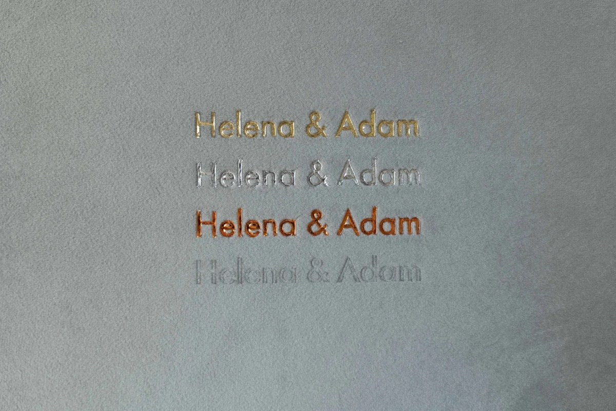 Premium Velvet Embossing Examples