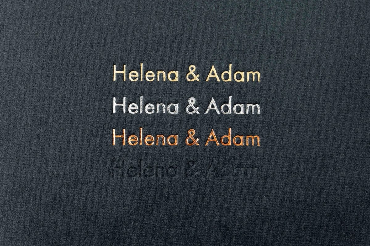Premium Velvet Embossing Examples