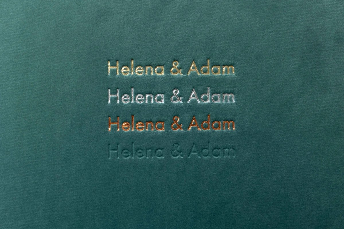 Premium Velvet Embossing Examples