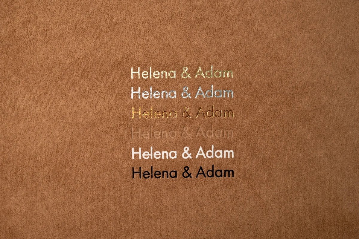 Eco Suede Embossing Examples