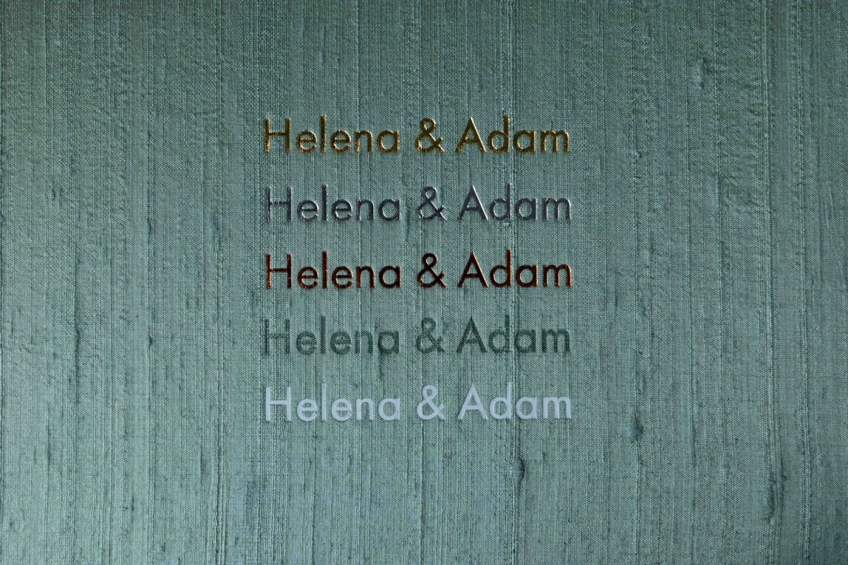 Premium Silk Embossing Examples