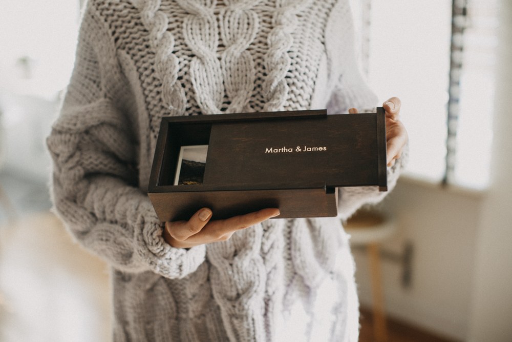 Wooden Print Box