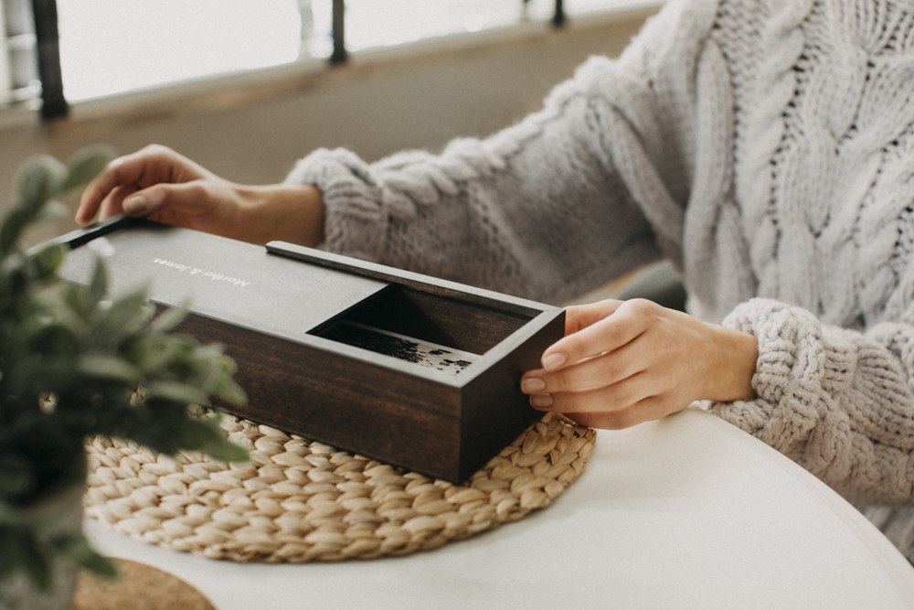 Wooden Print Box