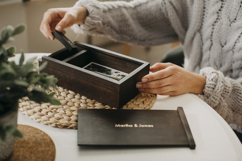Wooden Print Box