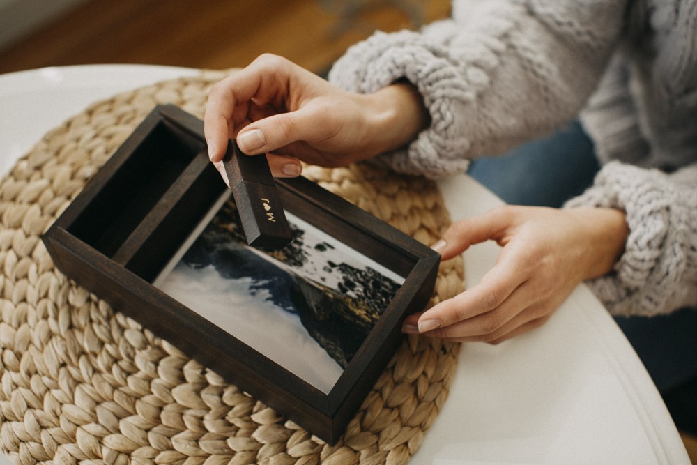 Wooden Print Box