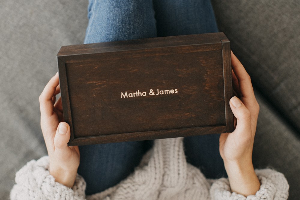 Wooden Print Box