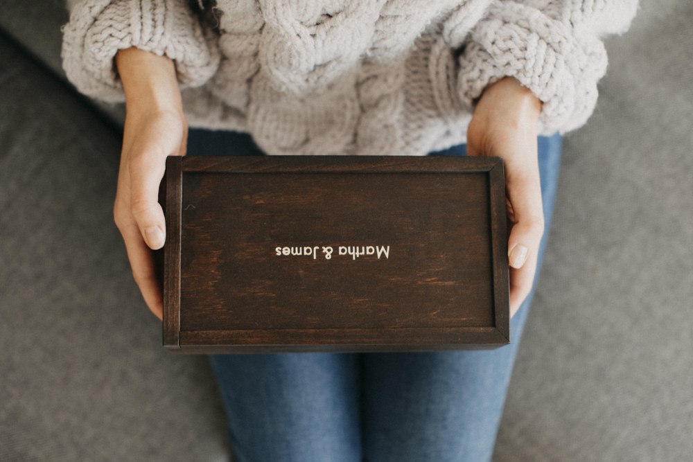Wooden Print Box