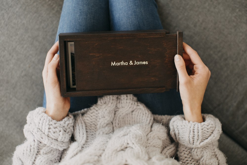 Wooden Print Box