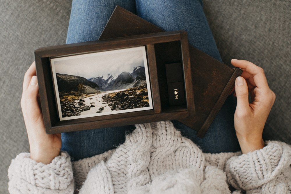 Wooden Print Box