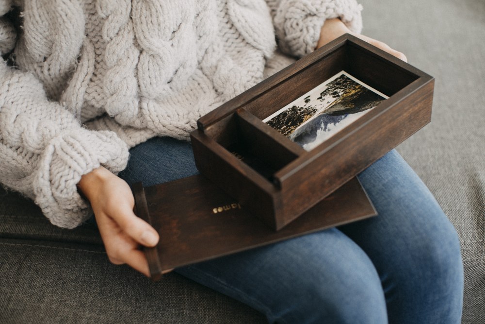 Wooden Print Box